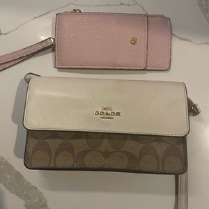 Coach wristlet plus pink Anne Kline wristlet
